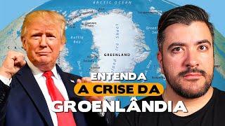 Por que DONALD TRUMP quer COMPRAR a GROENLÂNDIA?