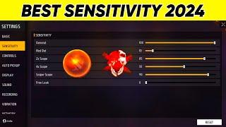 Free Fire Best Sensitivity Settings 2024 | Headshot Sensitivity Setting Free Fire - GAMING MS BANGLA
