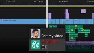 Video Editing Automation with ChatGPT? I'M SHOCKED…