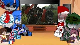 Transformer Prime react to Bumblebee Vs Blitzwing ||