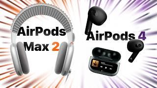 AirPods, enfin des mises à jour ? (Rumeurs AirPods Max 2, AirPods 4, AirPods Pro 3)