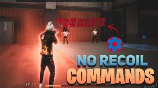  Set Edit No recoil Command  (WITH PROOF ) | Aimbot + Aimlock | Set Edit Free Fire