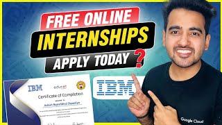 IBM Announced Free Online Internship For Students | Free Cybersecurity Training by IBM