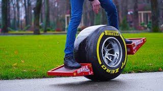 Insane Formula 1 Monowheel