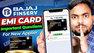 Bajaj Finance EMI Card Online Apply | Bajaj Finance Card Kaise Banaye | Bajaj Finance EMI Card 2024