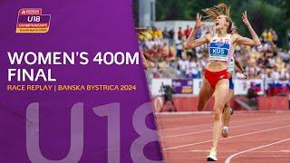 Poland's RISING 400m star!  Anastazja Kus SMASHES championship best | Banska Bystrica 2024