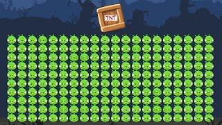 Bad Piggies - EXPERIMENT 1000 PIGGIES AND ROBOT PIGS!!