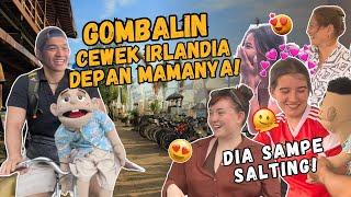 GOMBALAN RENDI BERAKSI! CEWEK IRLANDIA LANGSUNG JATUH HATI!