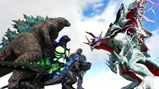 TEAM GODZILLA vs. KAITAN PRIME | ARK Kaiju Battle 