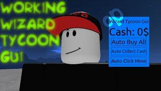 New Wizard Tycoon - 2 Gui Script (NEW)(WORKING) | roblox | hack