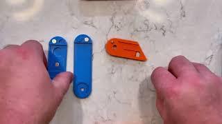 Assembly Instructions For The 3D Printed Knife from my Fusion 360 Tutorial