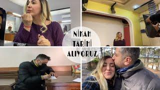 NİKAH TARİHİMİZİ ALDIK! EVLENİYORUZZZ | Süreç Hakkında bilmeniz gerekenler #evlilik