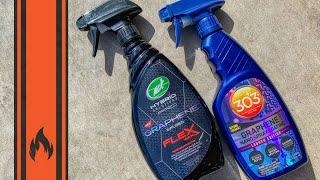 Graphene Fight: Turtle Wax Pro Graphene Infused Flex Wax vs 303 Graphene Nano Spray... Winner?