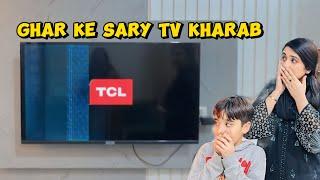 Finally vlog agya Ghar ke Tv achnk kahrab ho gaye??