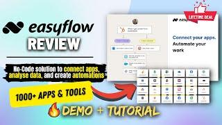 Easyflow Review (Zapier alternative) | Create Workflow Automations & Connect Apps