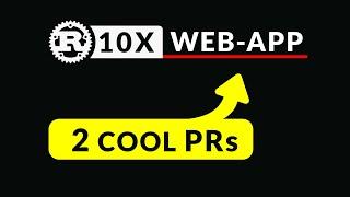 2 Cool Pull Requests for Rust Web App Blueprint