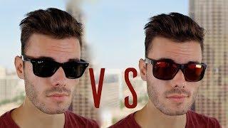 Ray-Ban Original Wayfarer vs Ray-Ban Justin