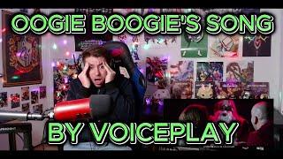 WHAT WAS THAT!!!! Blind reaction to VoicePlay - OOGIE BOOGIE'S SONG | The Nightmare Before Christmas