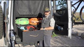 Winnebago Revel Mods: Peter Holcombe's Garage Drawer System