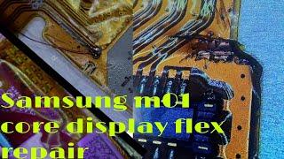 Samsung M01 core display flex repair % Vijay Mobile Care