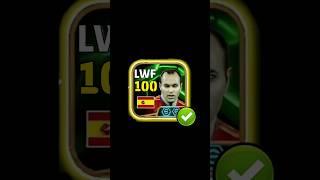 100 rated Andres Iniesta training efootball 2025.