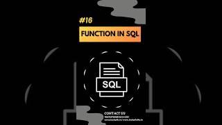 Functions in SQL Explained in Details || SQL Function with Examples || SQL For Beginners