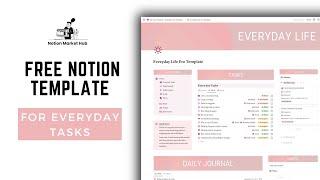 Notion Template for Everyday Tasks