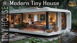 Stunning Modern Mobile Tiny Homes: Sleek Designs, Minimalist Interiors, and Smart Living Spaces