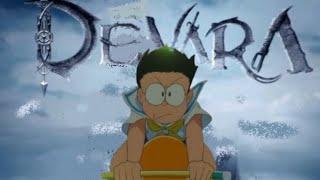 Devara trailer in Telugu Nobita version #devara #doraemon #ntr #anirudhravichander