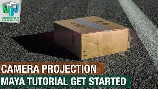 Camera Projection In Maya - Beginners Tutorial