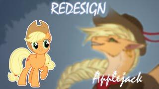 Applejack || SPEEDPAINT || Redesign (MLP)