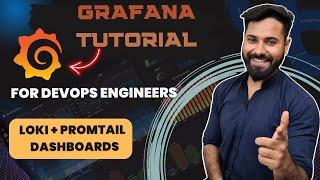 Easy Grafana Tutorial for DevOps Engineers with Project (Hindi)