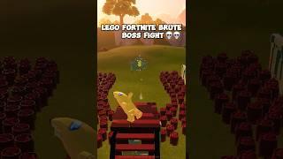 LEGO Fortnite Brute Boss Fight!!  #shorts #fortnite #ogfortnite #recommended #viral