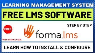 FREE LMS SOFTWARE | LEARNING MANAGEMENT SOFTWARE | FORMA LMS 2023