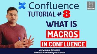 Confluence Tutorial #8 - Macros in Confluence