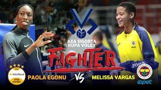Paola Egonu | Melissa Vargas | Vakifbank vs Fenerbahce Opet | Axa Sigorta Kupa Voley (Finals)