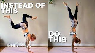 3 Handstand tips