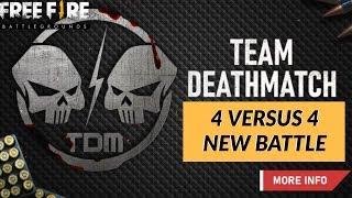 Free Fire Team Deathmatch New Mode Free Fire Gameplay