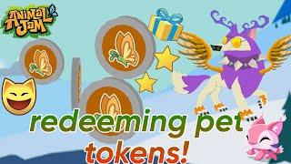 redeeming 2 pet adoption tokens | *exciting*