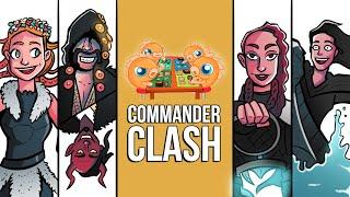 Commander Clash: Gods of Kaldheim | Cosima vs. Esika vs. Tergrid vs. Valki | S10 E1