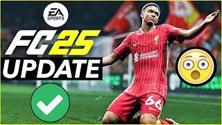 EA IS FIXING FC 25 - BIG NEW Update Details 