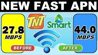 New: APN TNT/Smart Fast Internet DATA Settings 2024