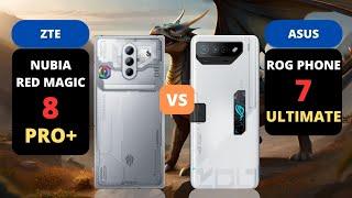 Best Smartphone Gaming Red Magic 8 Pro Plus vs Rog Phone 7 Ultimate | PHONE COMPARISON