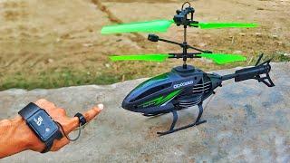 New Exceed Watch Heli RC Helicopter Unboxing Remote Control and Fly test toy rd tv