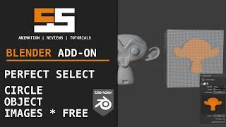 Blender Add-on Review - Perfect Select ... Circle , Object and Images "nice tool"