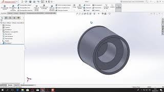 SolidWorks Tutorial : Tuto1.1 Piston