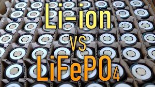 Li-ion vs LiFePO4 Batteries: Advantages and Disadvantages