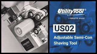 UtilityTool® US02 Adjustable Cable Semi-Con Shaving Tool