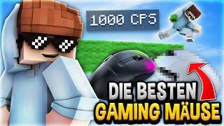 Ich TESTE die BESTEN GAMING MÄUSE in Minecraft