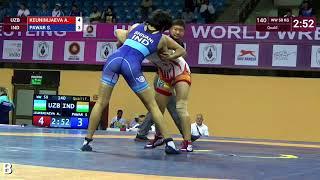 Qual. WW - 50 kg: A. KEUNIMJAEVA (UZB) v. S. PAWAR (IND)